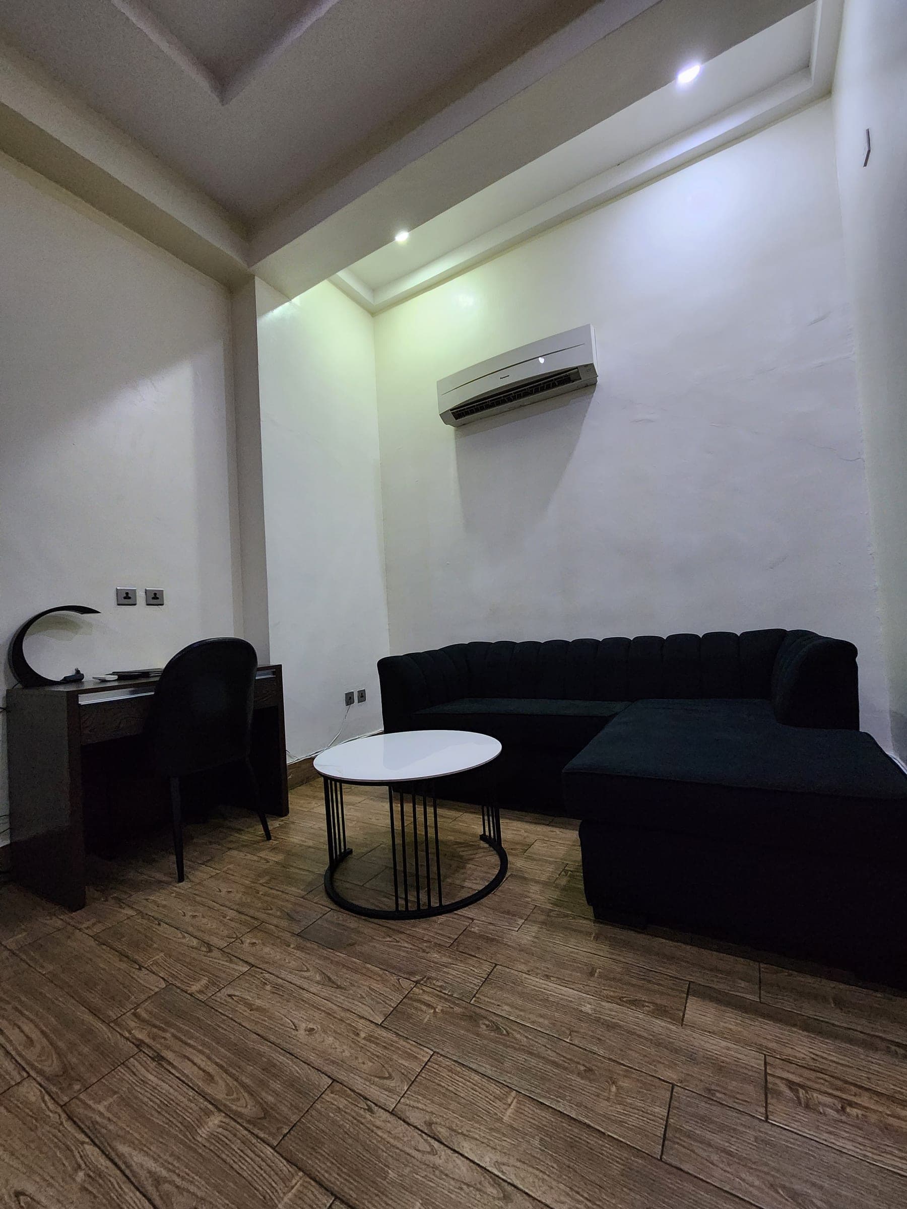 The seating area in an Executive Room